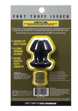 Open image in slideshow, Kum Keeper Open End Anal Plug by Fort Troff
