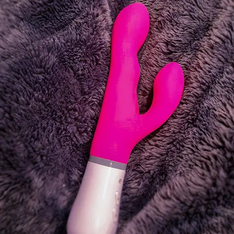 Lovense Nora Remote Controlled Rabbit Vibrator - Pink - ONLINE ONLY