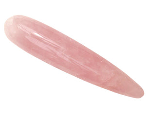 Rose Quartz Straight Yoni Wand